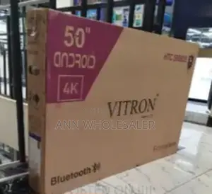 Frameless Vitron 50 Inches Tv With Bt