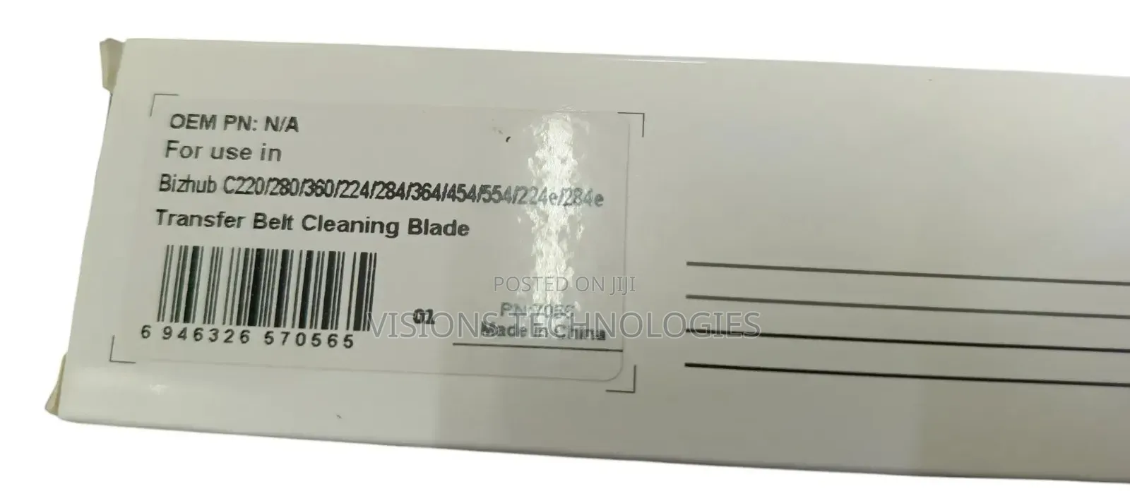 Bizhub C554 Cleaning Blade