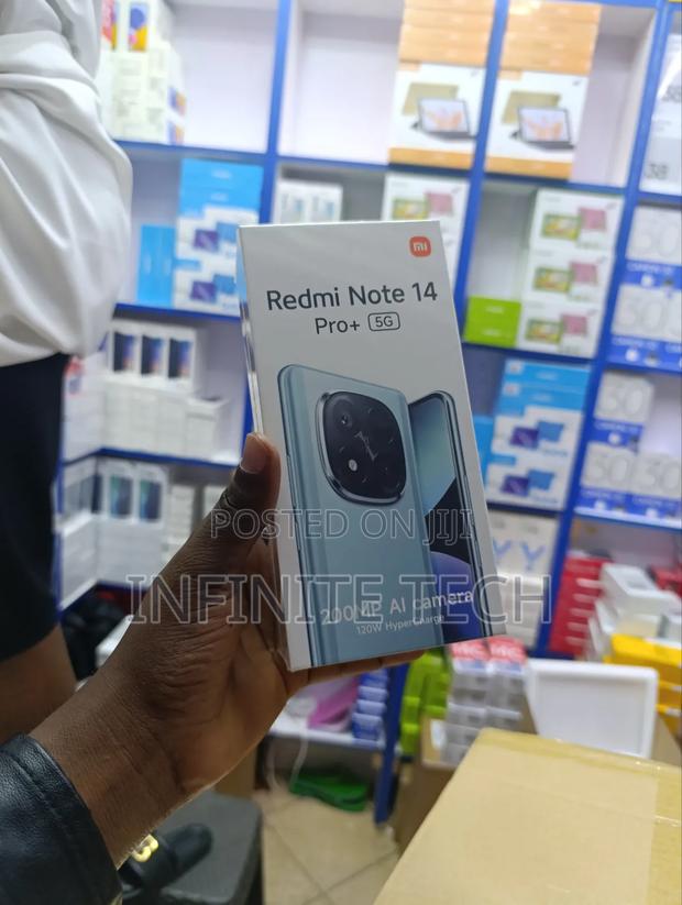 New Xiaomi Redmi Note 14 Pro+ 256 GB Black - main view