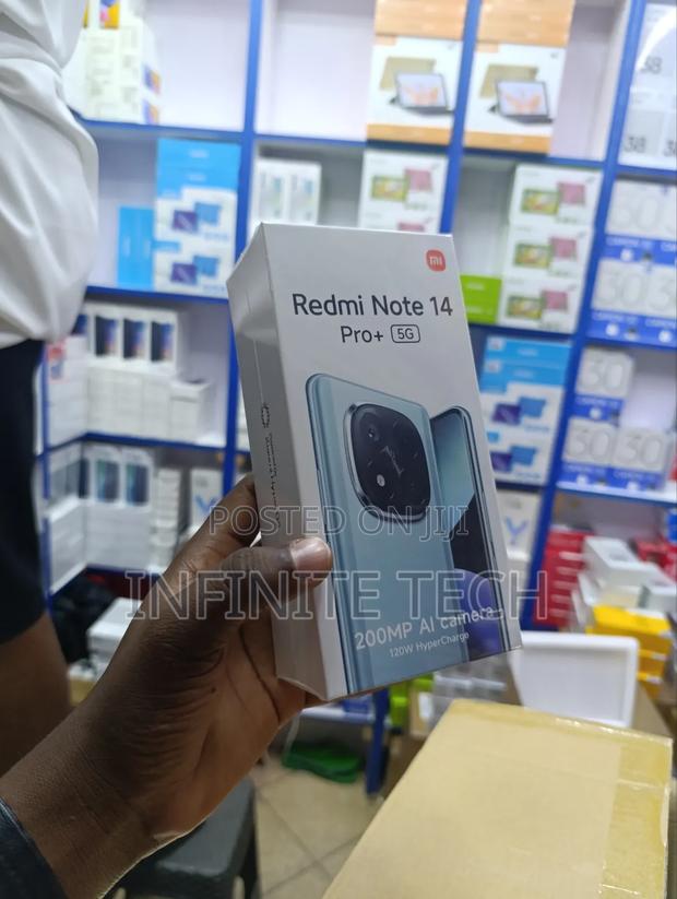 New Xiaomi Redmi Note 14 Pro+ 256 GB Black - thumbnail 3