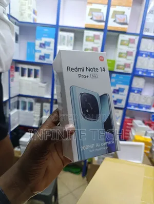 New Xiaomi Redmi Note 14 Pro+ 256 GB Black