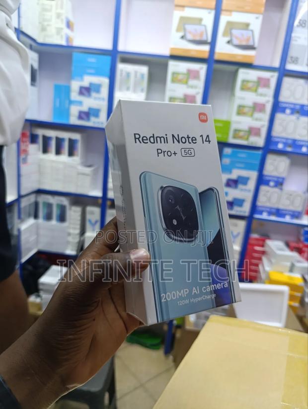 New Xiaomi Redmi Note 14 Pro+ 256 GB Black - thumbnail 4