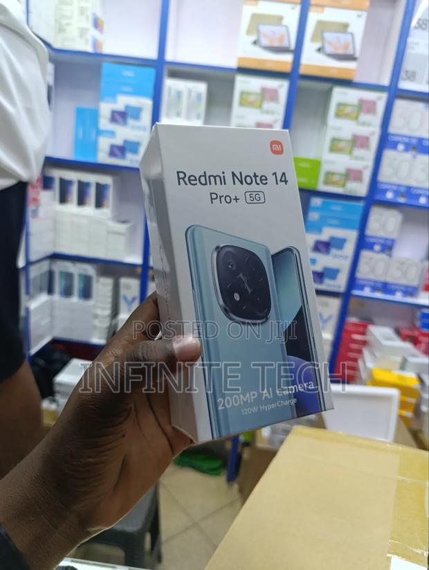 New Xiaomi Redmi Note 14 Pro+ 512 GB Black - main view