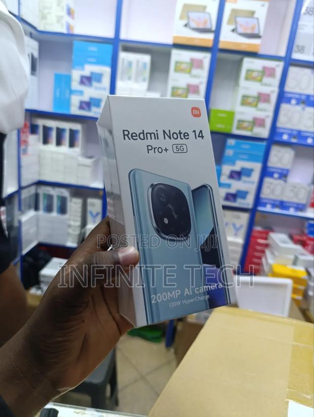 New Xiaomi Redmi Note 14 Pro+ 512 GB Black - thumbnail 2