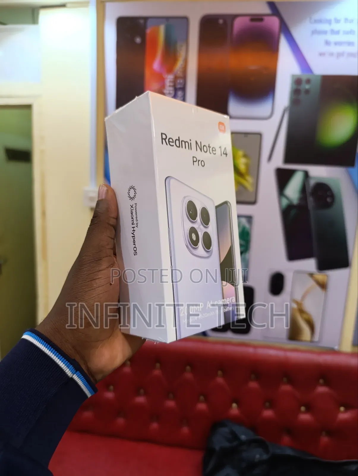 New Xiaomi Redmi Note 14 Pro 256 GB Black