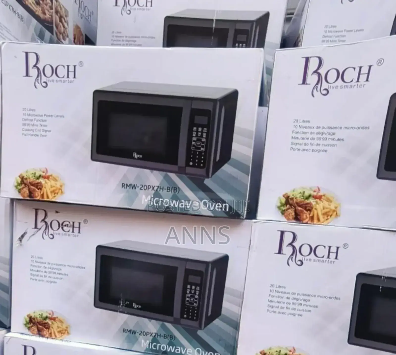 Roch 20litres Digital Black Microwave