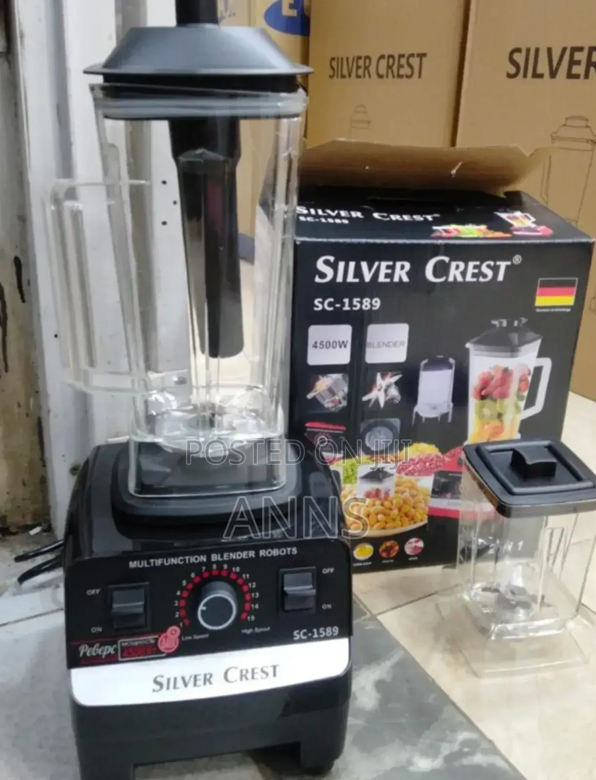 Silvercrest Commercial Blender With Grinder