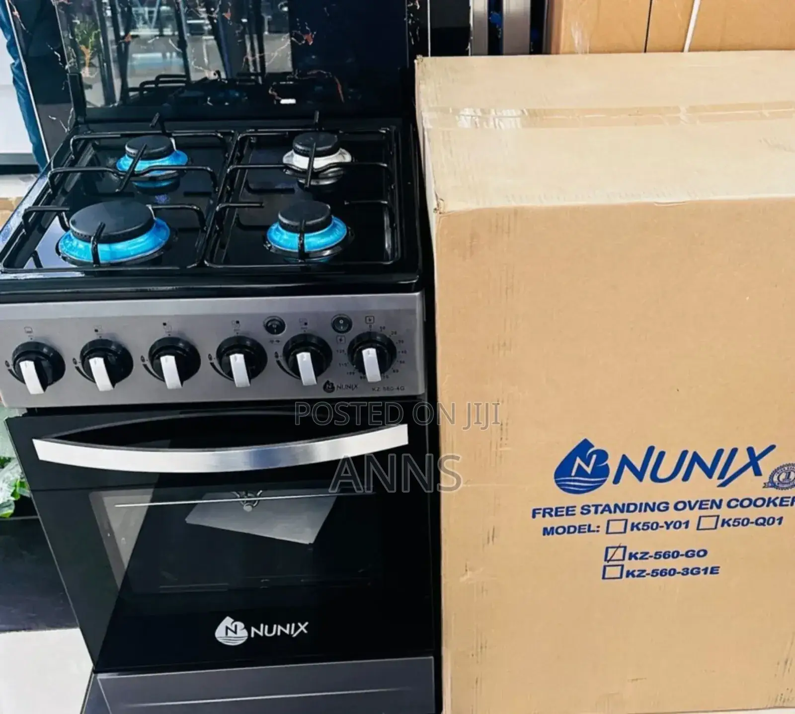 Nunix Full Gas Auto Ignition Standing 50×55 Cooker