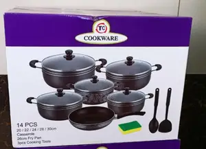 Tc 14pc Nonstick Cookware