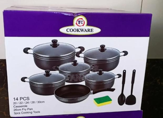 Tc 14pc Nonstick Cookware