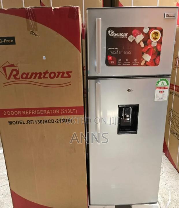 Ramtons 213litres RF/130 Double Door Fridge With Dispenser