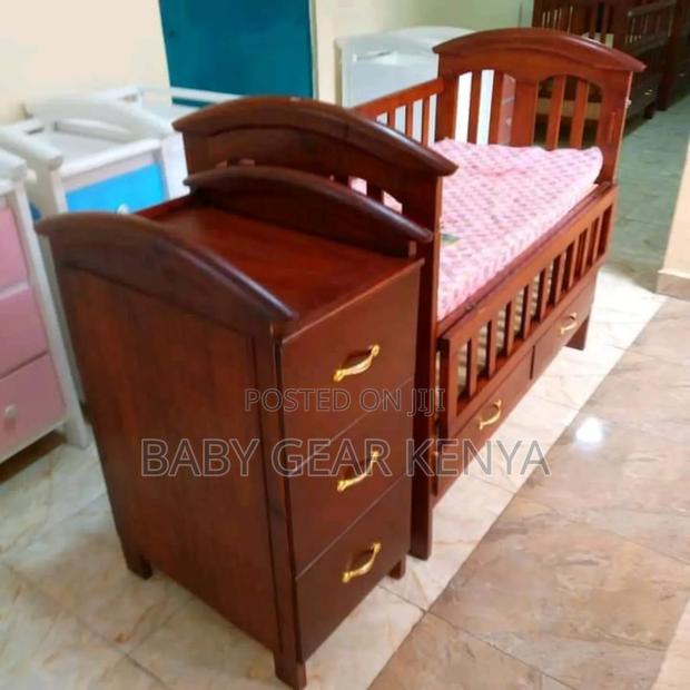 Mahogany Baby Cott - main view