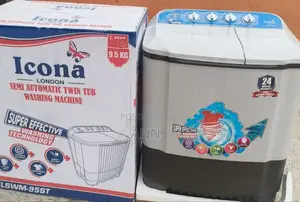 Icona 9.5kgs Twin Tub Washer / Laundry Machine