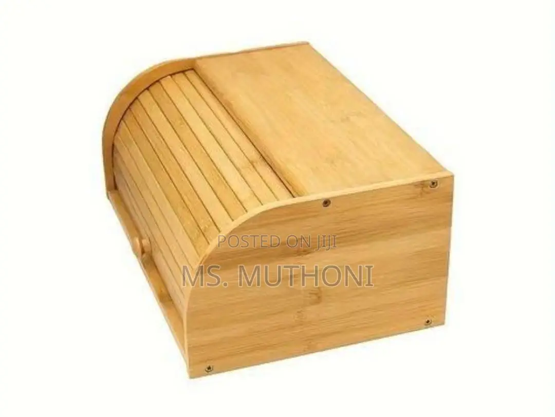 Big Size Bamboo Bread Bin Now Available