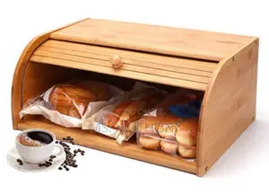 Big Size Bamboo Bread Bin Now Available