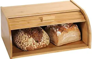 Big Size Bamboo Bread Bin Now Available