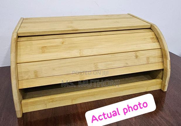 Big Size Bamboo Bread Bin Now Available - thumbnail 4