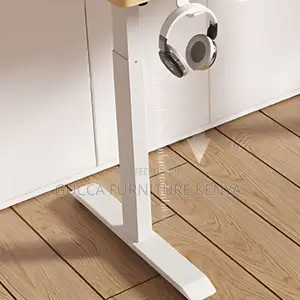 Office Tables:120cm Elegant Wooden Top Standing Office Desk
