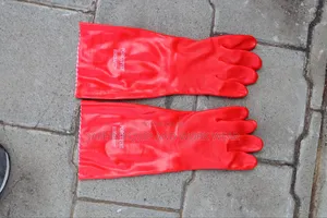 Two-tone PVC Gloves