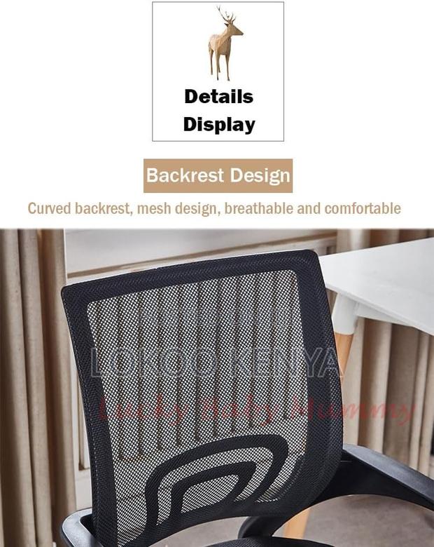 Office Chair: Mid-Back Mesh Back Study Chair - thumbnail 4