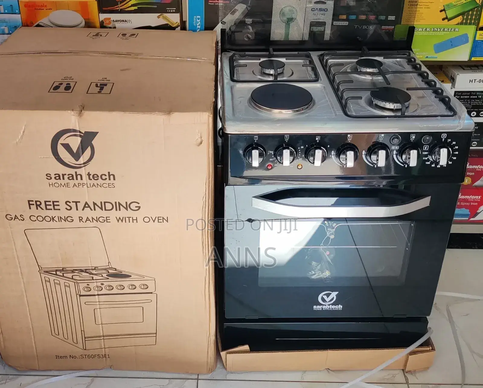 Sarahtech 60×60 Standing 3+1 Cooker