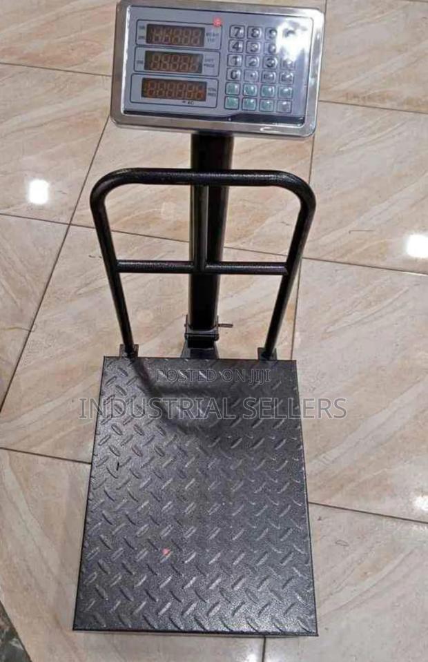 Digital TCS Weighing Platform Scale 150kgs With Grill - main view
