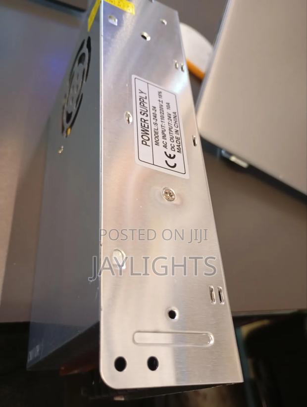 Ac to Dc 24v 10A Strip Light CCTV LCD Switching Power Supply