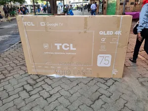 TCL 75 Inch 75c755 Qd-Mini Led HDR Google Tv
