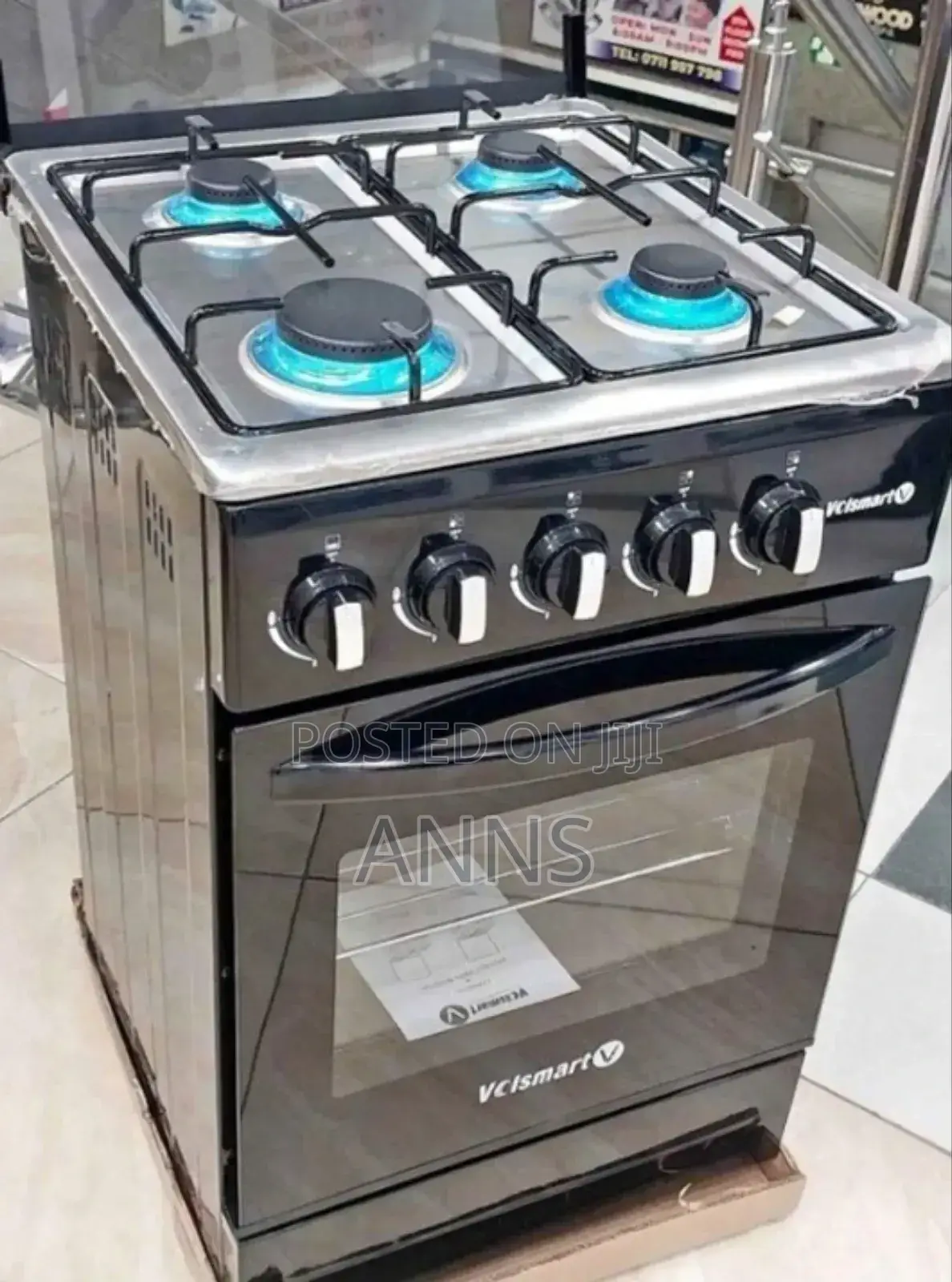 Volsmart 50×55 Standing Full Gas Cooker