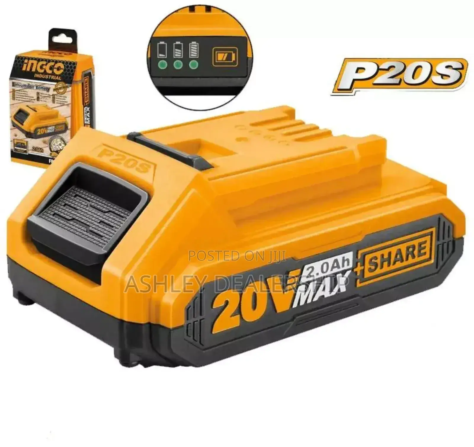 Lithium Ion 20v Battery 2.0ah