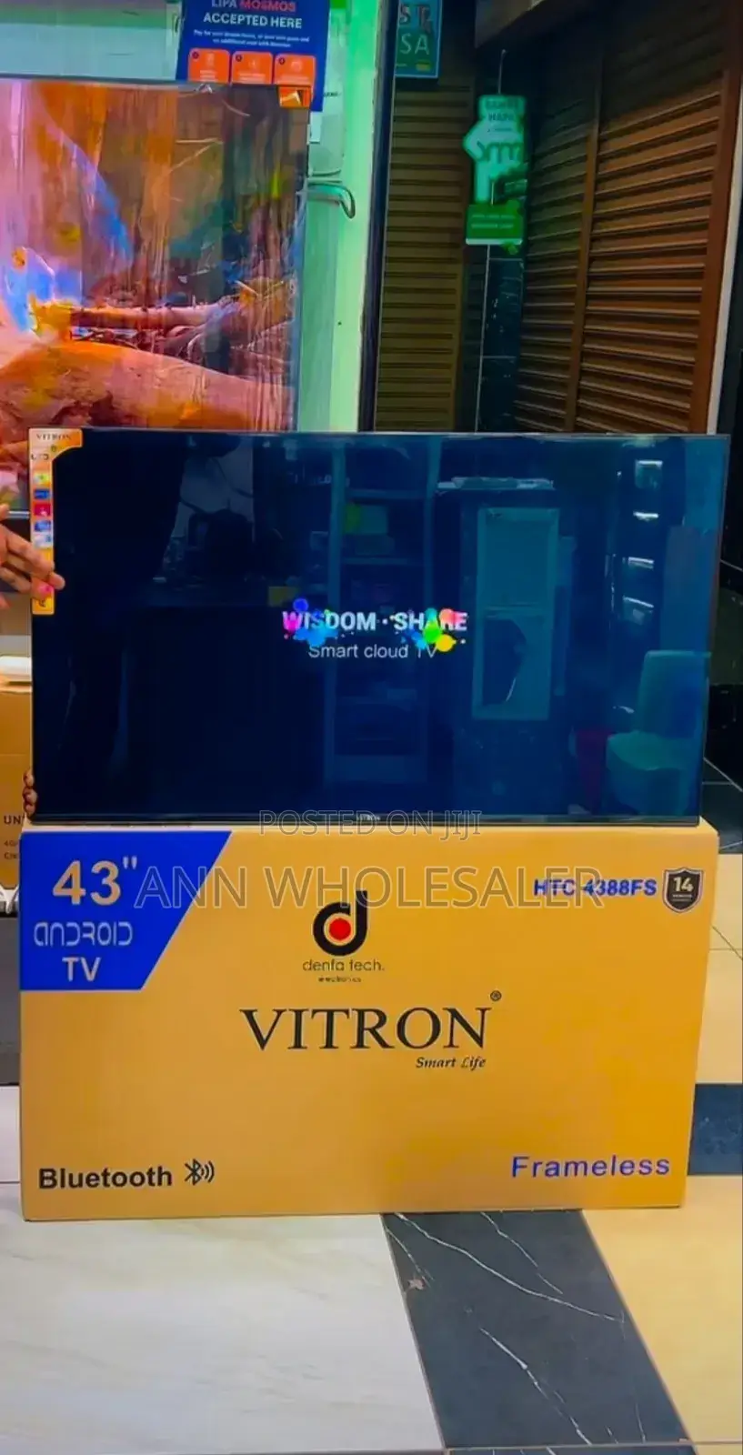 Vitron 43 Inches Smart Tv.