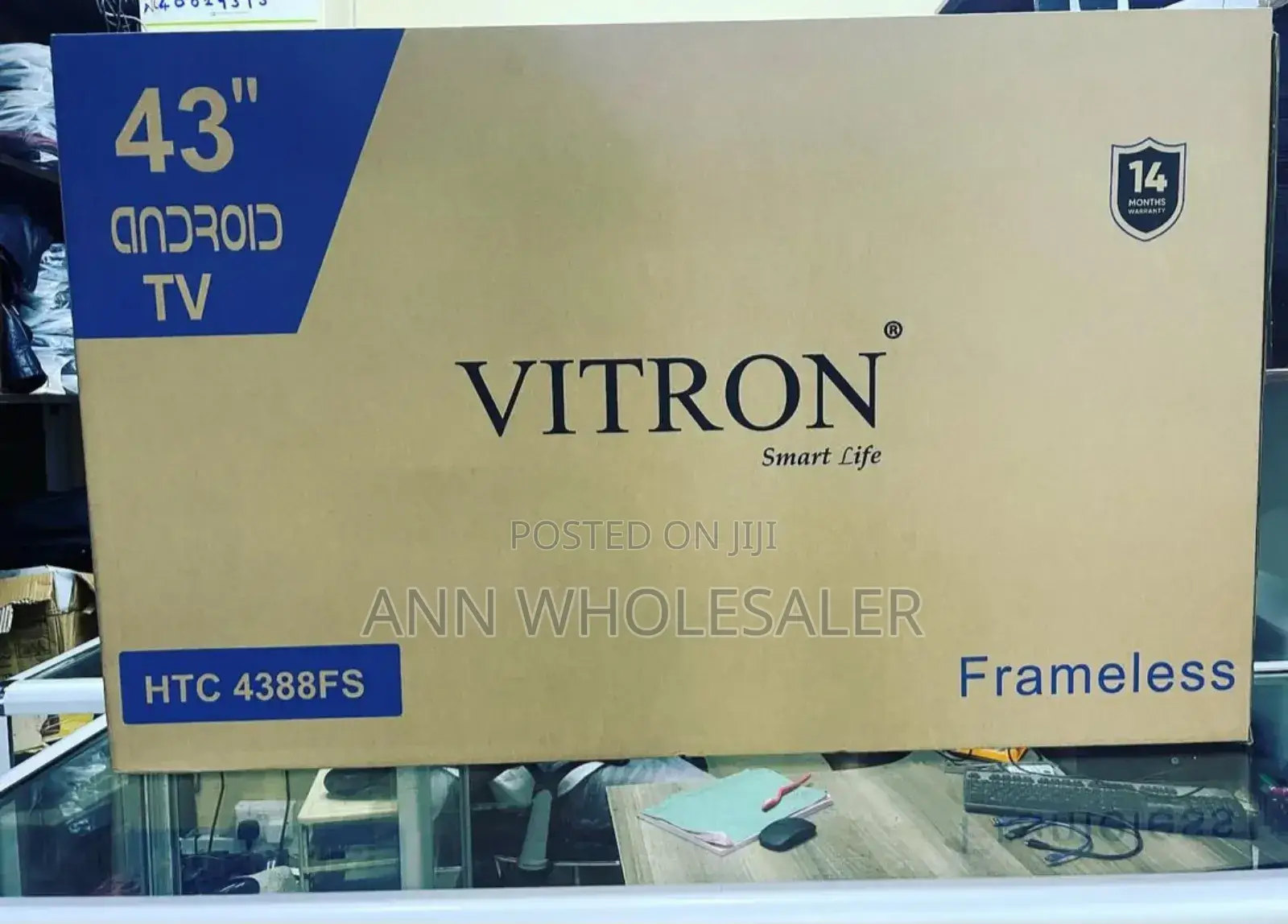 Vitron 43 Inches Smart Tv.