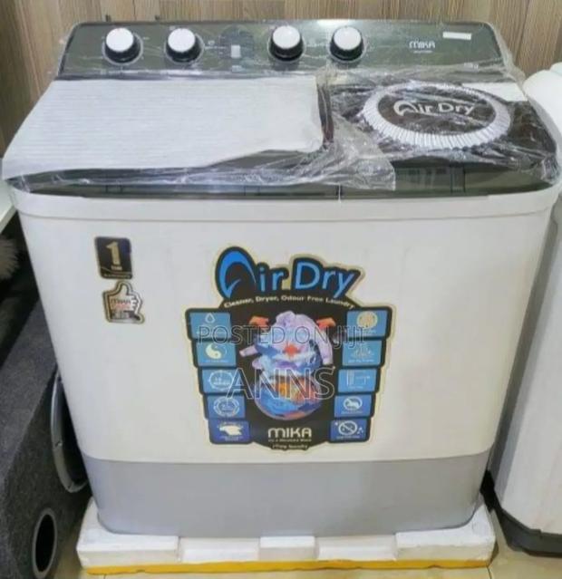 Mika Twin Tub 10kgs With Air Dry Washing Machine