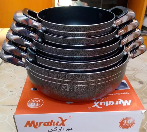 Miralux 10pc Non Stick Cookware