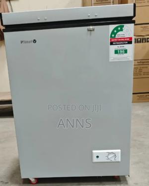 Volsmart 110litres Silver Deep Freezer - main view