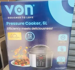 Von Instant 6litres Electric Pressure Cooker