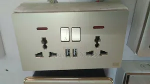 Twin Sockets With Usb
