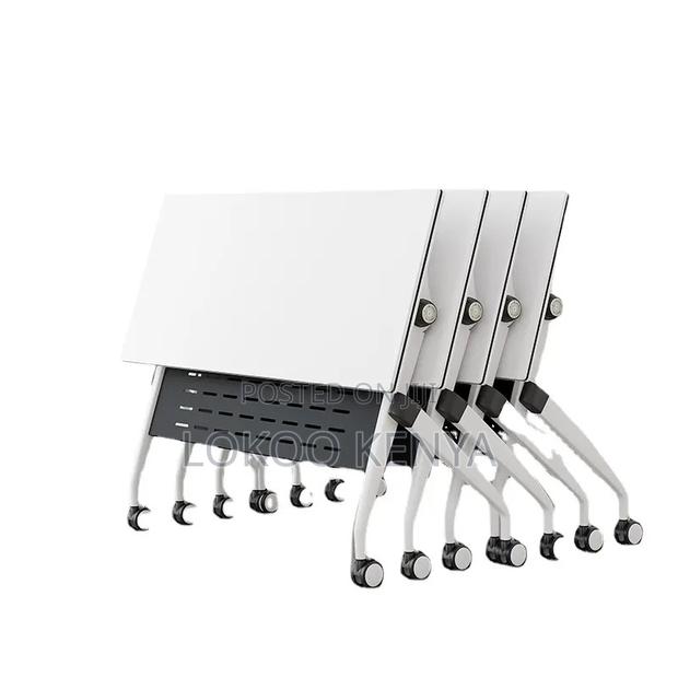 Office Desk : Foldable Stackable Training Conference Desk