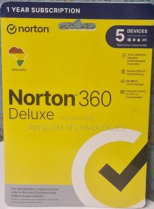Norton Deluxe 360 5 Devices 1 Year Subscription - thumbnail 2