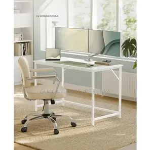 Clerical Desking: Modern Metal Framed Office Computer Desk