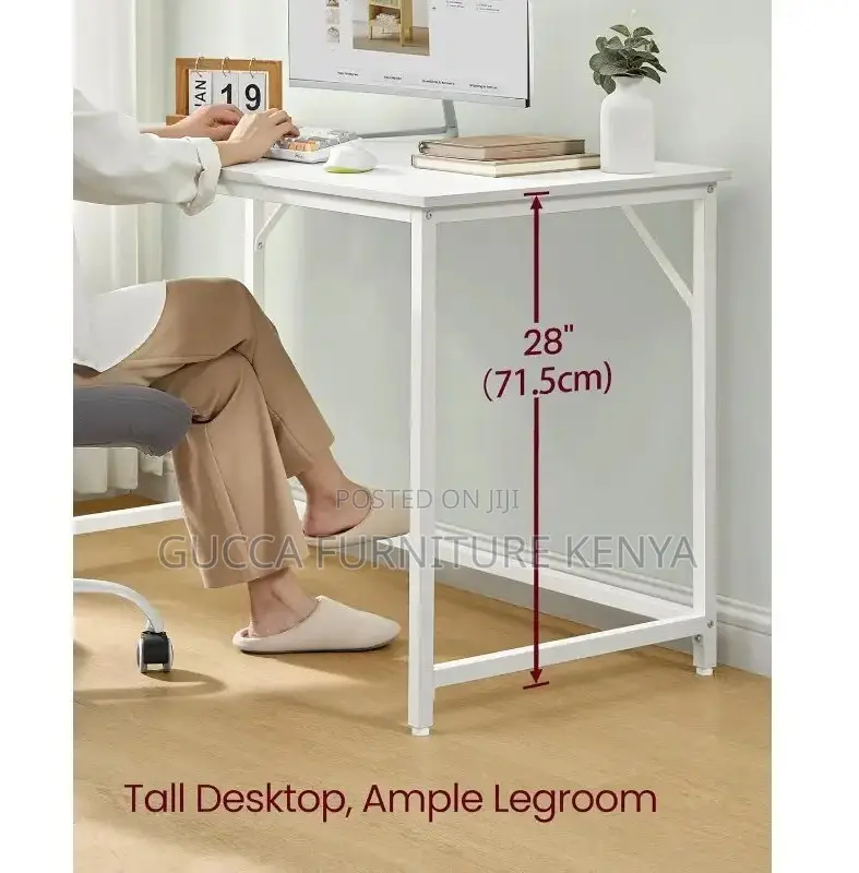 Clerical Desking: Modern Metal Framed Office Computer Desk