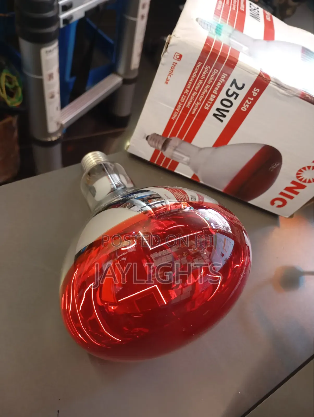 Waterproof Infrared Heat Lamp Red Pitted Breeding Bulb