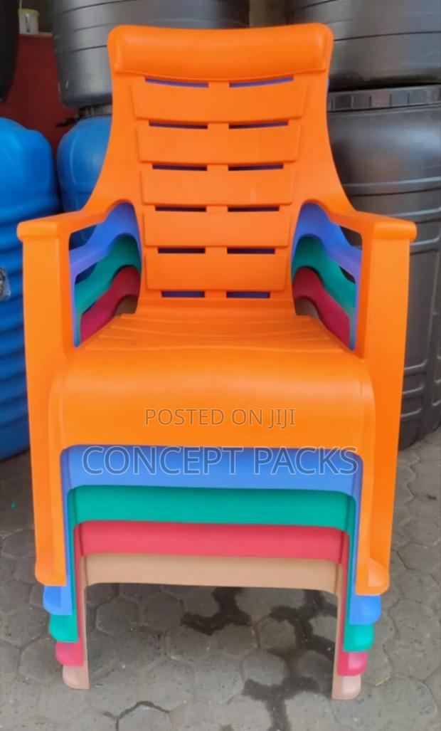 Highback Comfortable Plastic Chair - main view