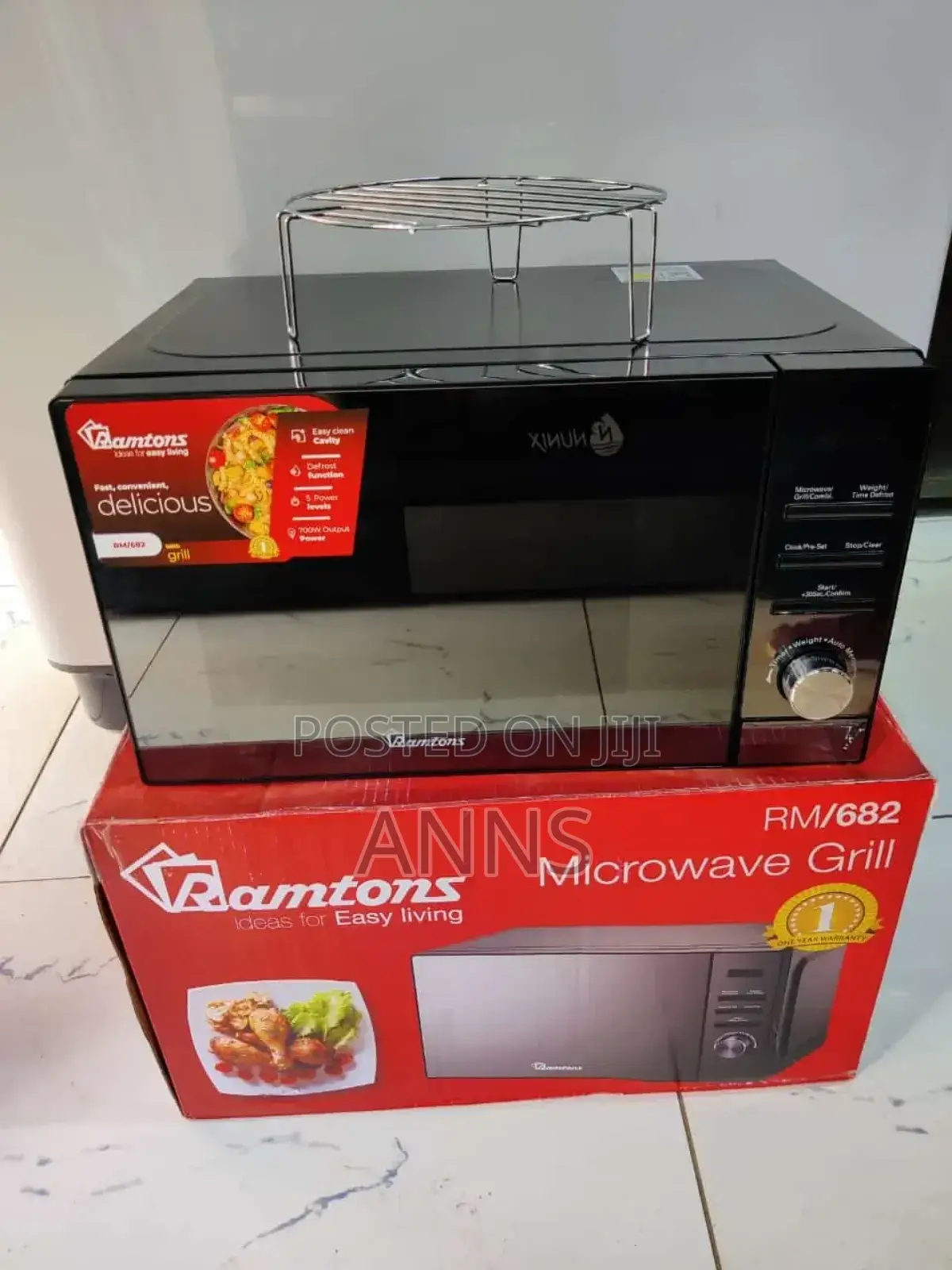 Ramtons 20L RM/682 Microwave +Grill