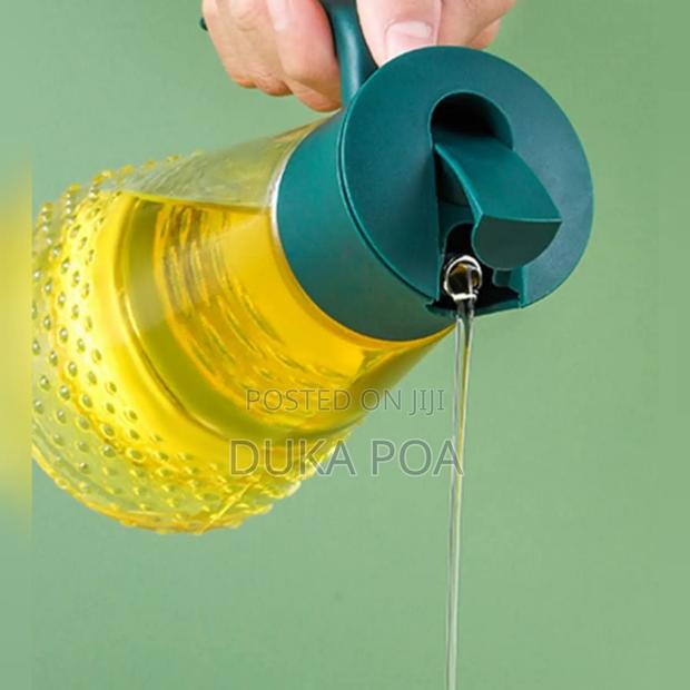 Glass Oil Jar 630ml Good Quality
