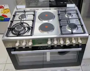 Von 4gas+2electric Plate Staineless Staanding 60×60 Cooker