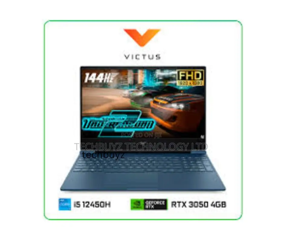 New Laptop HP Victus 15 8GB Intel Core I5 SSD 512GB