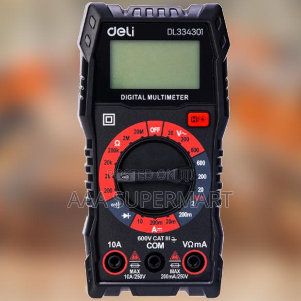 Deli Tools Digital Multimeter - main view