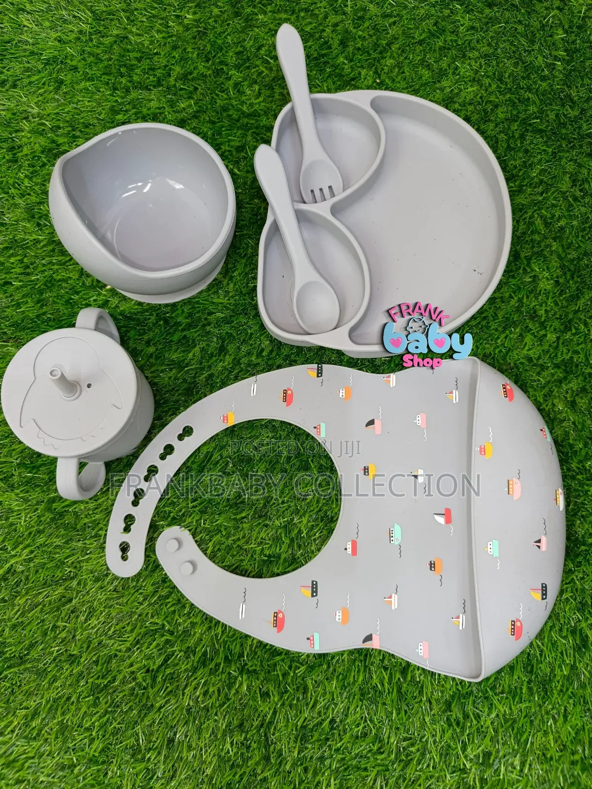 Silicone Baby Feeling Set - With Suction