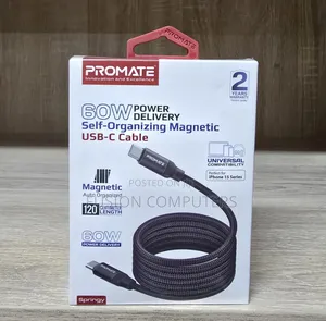 Promate Usb-C Cable 1.2M 60W